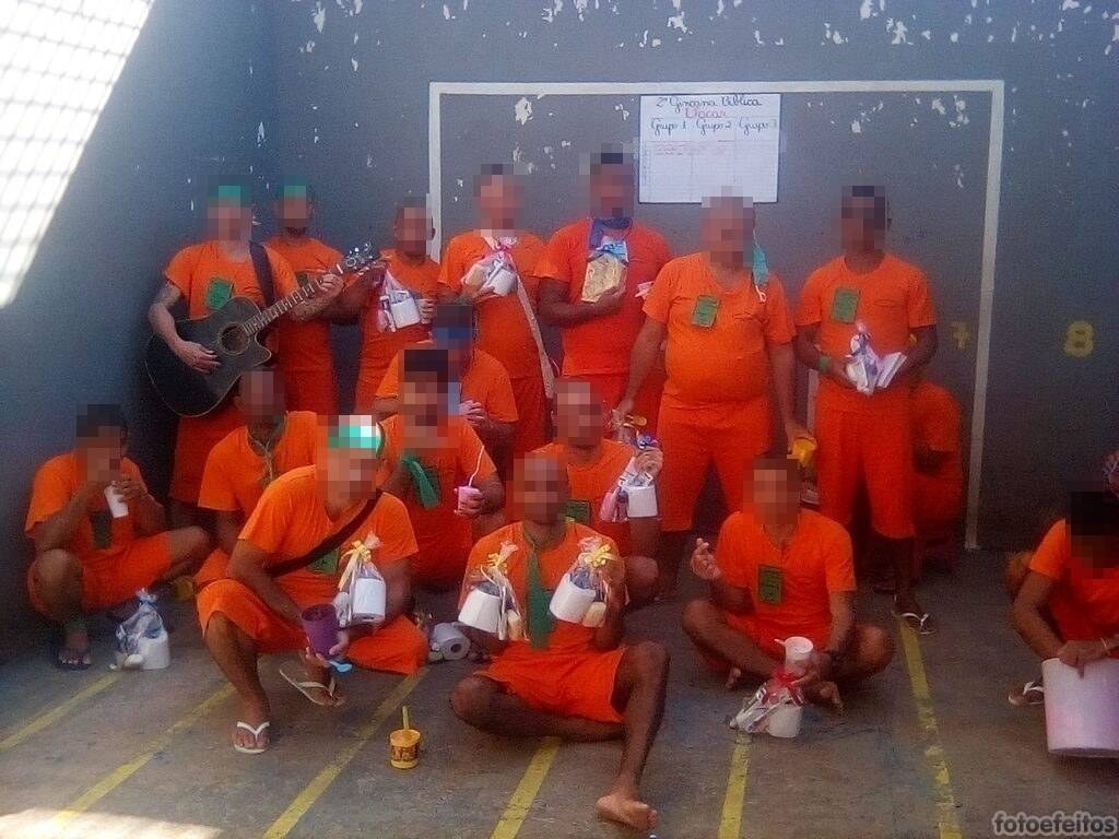 Voluntários completam seis anos de atividade religiosa com presos e celebram aniversário do projeto com gincana bíblica em Cerejeiras