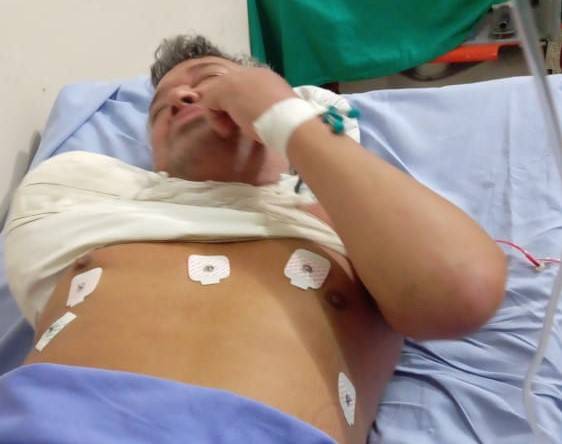 Sobrinha diz que vilhenense teve braço amputado em Porto Velho por causa de demora da UPA para transferi-lo