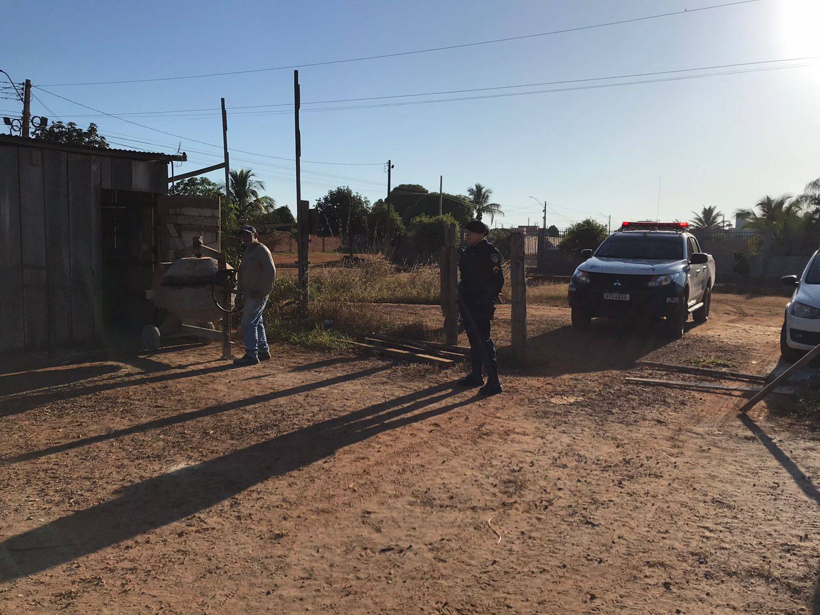 Ladrões atacam creche em construção e fogem levando equipamentos e ferramentas; empresário alerta e pede ajuda