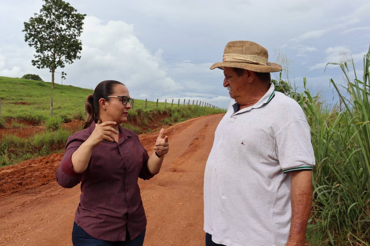 Deputada Rosangela Donadon agradece DER por instalação de tubo armco na RO 498, em Vilhena