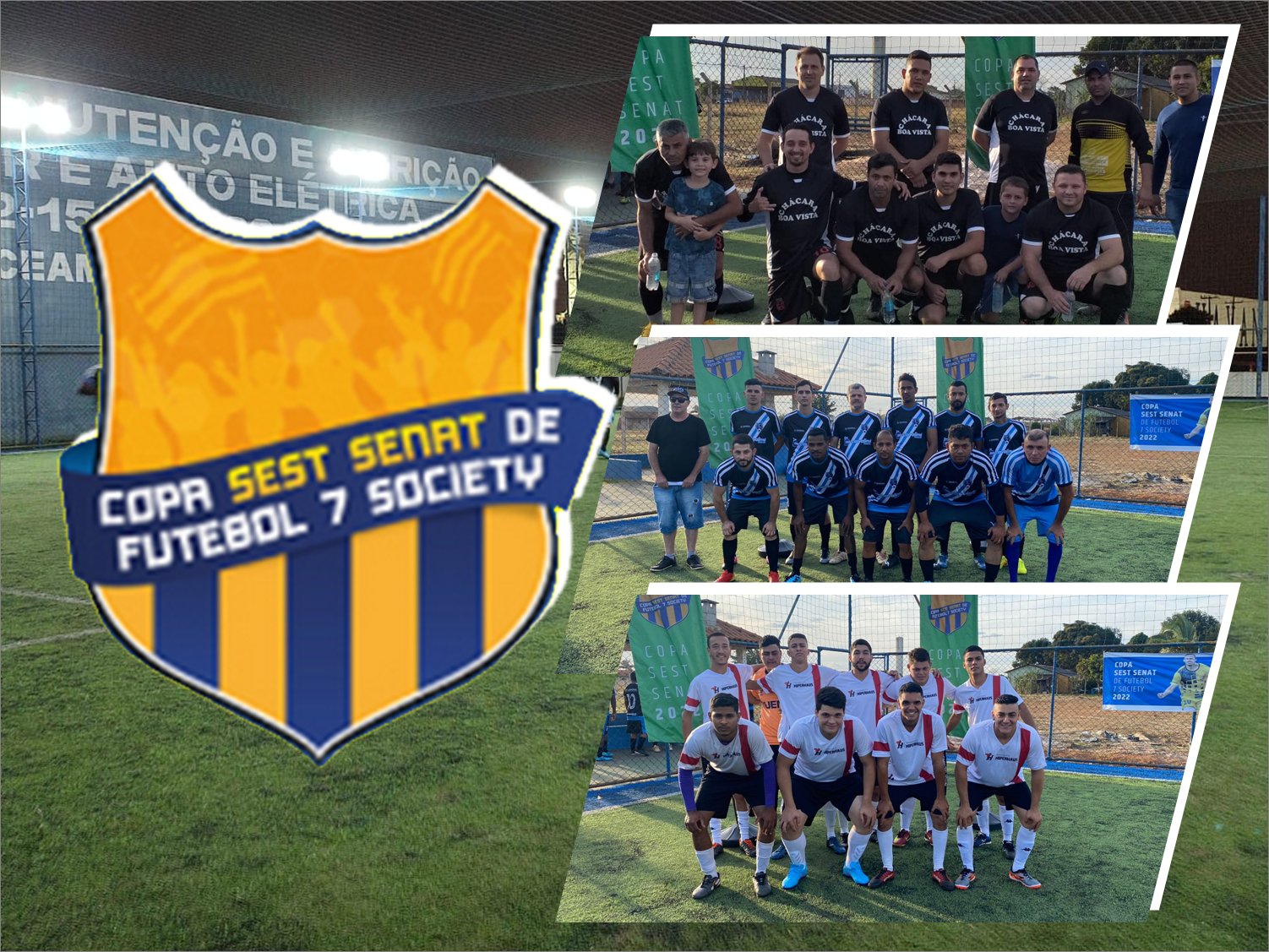 Hiperhaus, Protege e Carvalima venceram pela segunda rodada da Copa SEST SENAT de Futebol Society