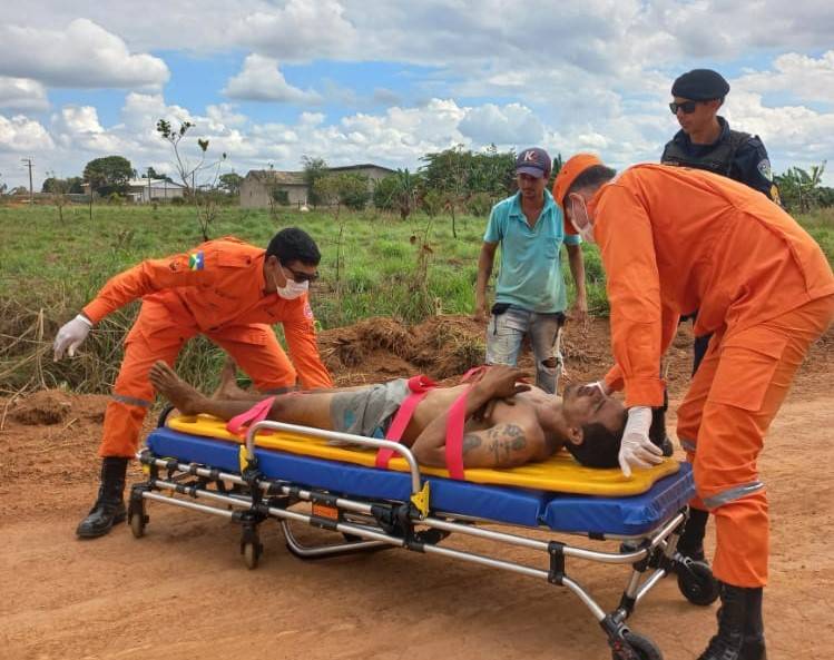 Encontrado ferido, usuário de crack identifica comerciante que teria tentado matá-lo por atropelamento