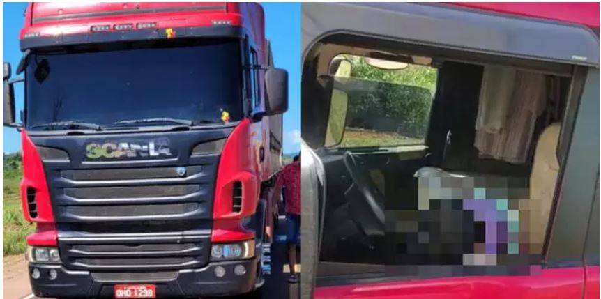 NOVO VÍDEO: identificado caminhoneiro de MT assassinado a tiros por colega de profissão após quebrar retrovisor de carreta