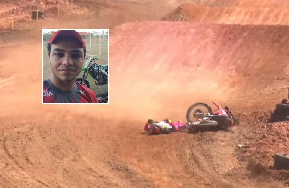 VÍDEO: durante competição transmitida ao vivo, piloto de motocross erra salto em rampa e morre em cidade de MT
