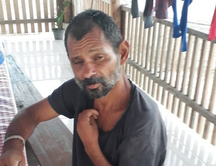 Homem com problemas mentais foge de casa pela terceira vez e vai parar novamente em fazenda a 30 km de Vilhena