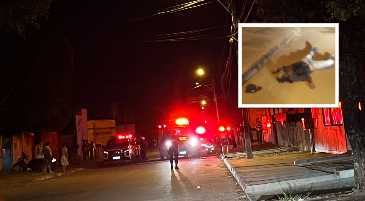 Polícia prende um dos suspeitos da morte do homem de 50 anos assassinado em Vilhena na noite de ontem