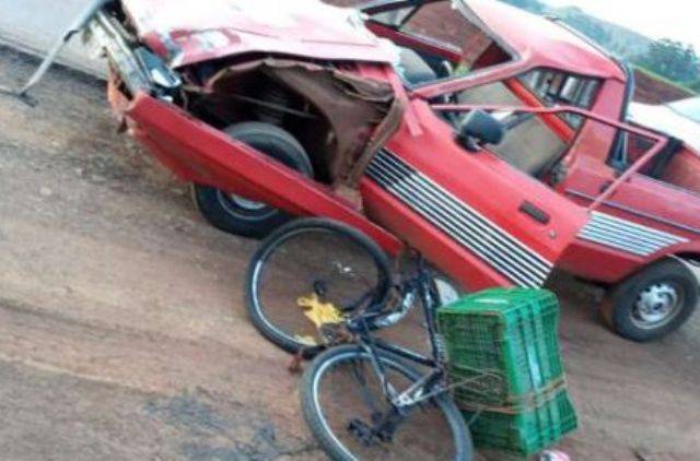 Motorista atropela ciclista em Vilhena; nega ter bebido, mas teste do bafômetro confirma a embriagues