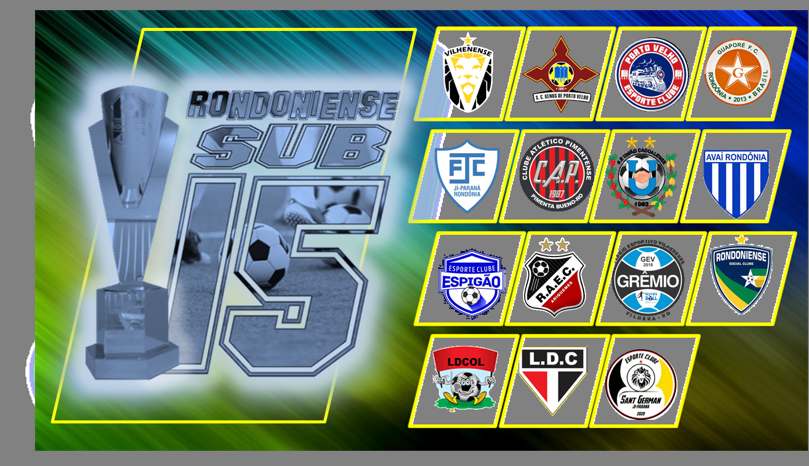 FFER divulga regulamento e tabela do Rondoniense Sub-15; o Cone Sul terá quatro equipes na disputa