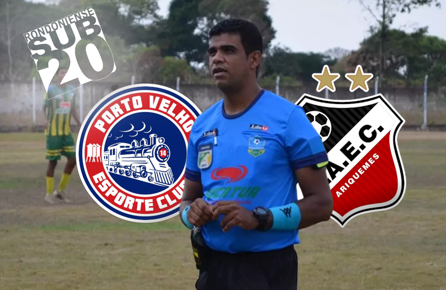 Fledes Rodrigues Santos apitará primeiro jogo de final do Campeonato Rondoniense Sub-20