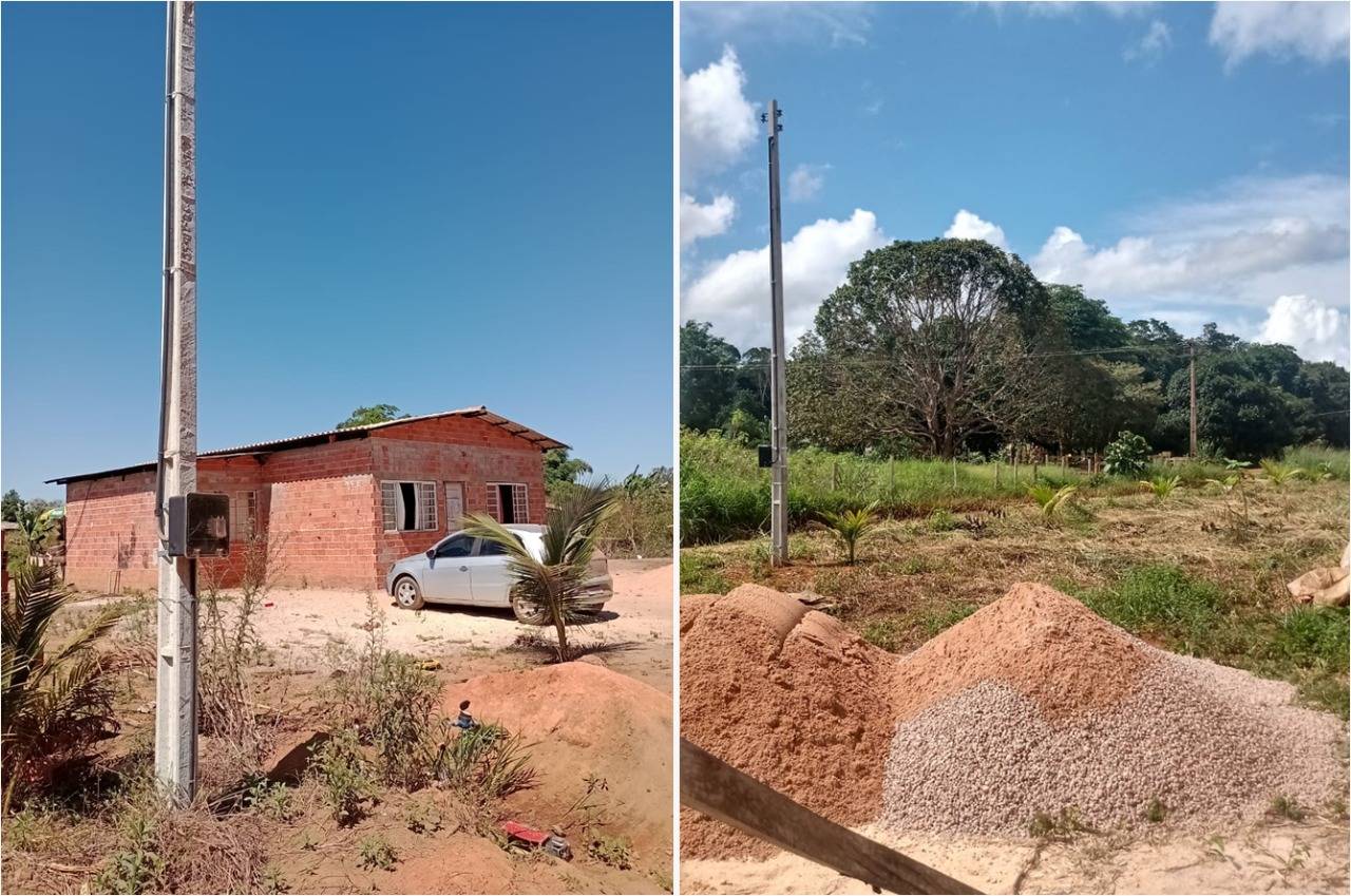 Com crianças de 06 e 03 anos, família vilhenense espera há quase dois anos pela instalação de energia elétrica em residência