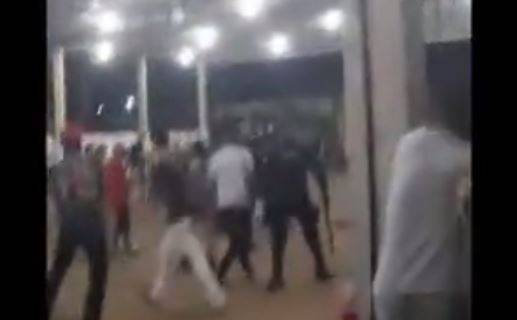 ASSISTA VÍDEOS: aniversário de 39 anos de Cerejeiras é marcado por gritos, pancadaria e disparo de balas de borracha
