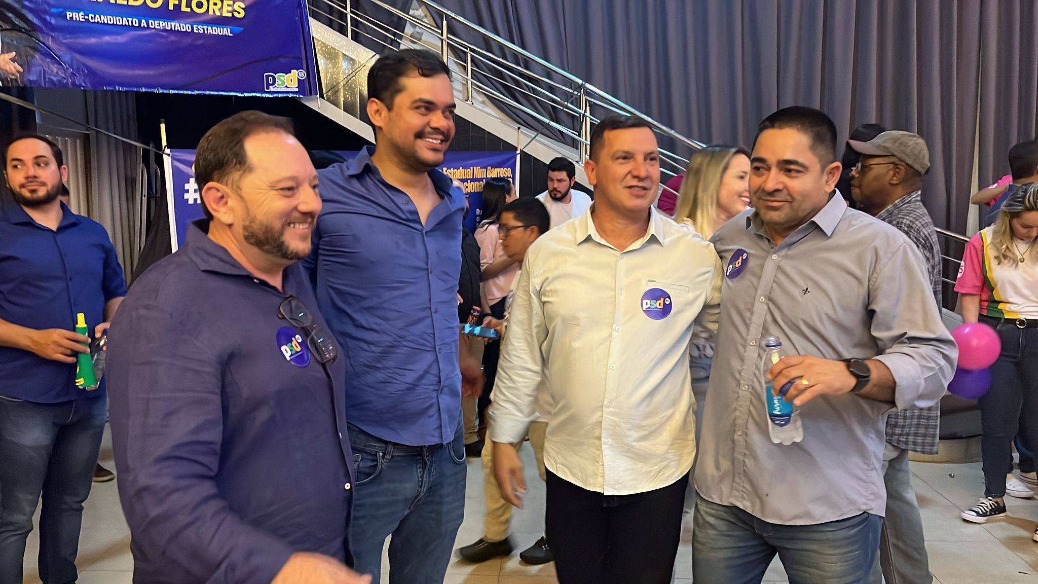 Após ex-prefeita desistir, coronel da PM é candidato a deputado federal; Expedito é convidado por Léo Moraes para disputar Senado