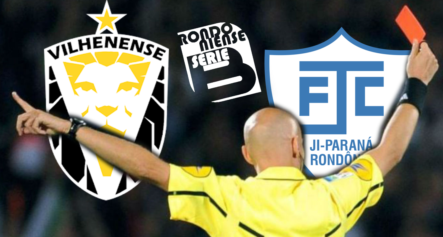 FFER define escala dos árbitros para o confronto Vilhenense x Ji-Paraná pela primeira rodada da Série B do Rondoniense