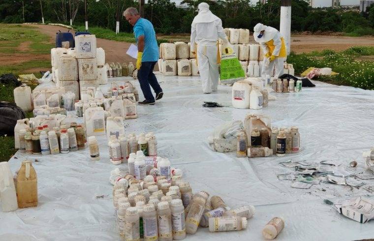 No “Dia do Campo Limpo”, especialistas alertam para descarte adequado de embalagens vazias de agrotóxicos, em Vilhena