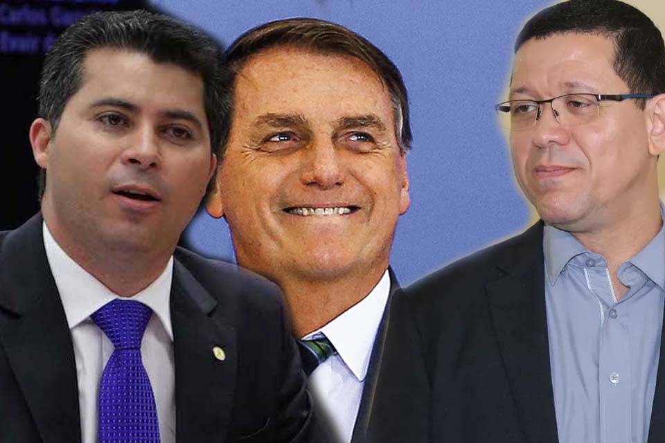 LEIA AÇÃO: advogados vão à justiça tentando impedir que governador de RO candidato à reeleição use nome de Bolsonaro em campanha