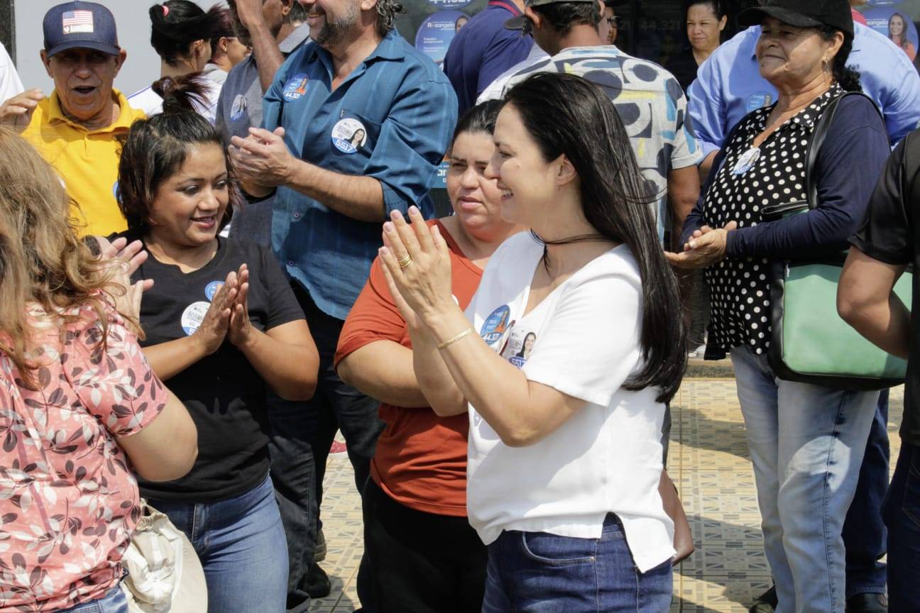 Candidata a deputada federal, Rosani Donadon cumpre extensa agenda de campanha em Colorado do Oeste