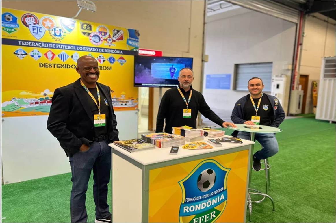 FFER participa em São Paulo da Brasil Futebol Expo 2022, maior feira de futebol da América Latina