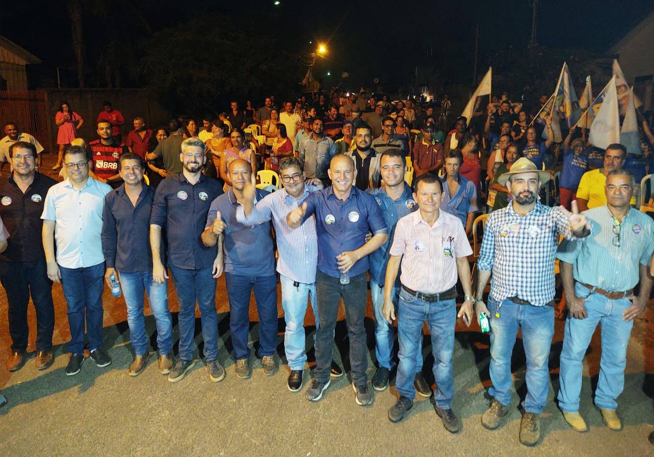 Grande reunião em Colorado do Oeste confirma o crescimento de Ezequiel Neiva para estadual e Wiveslando Neiva para federal