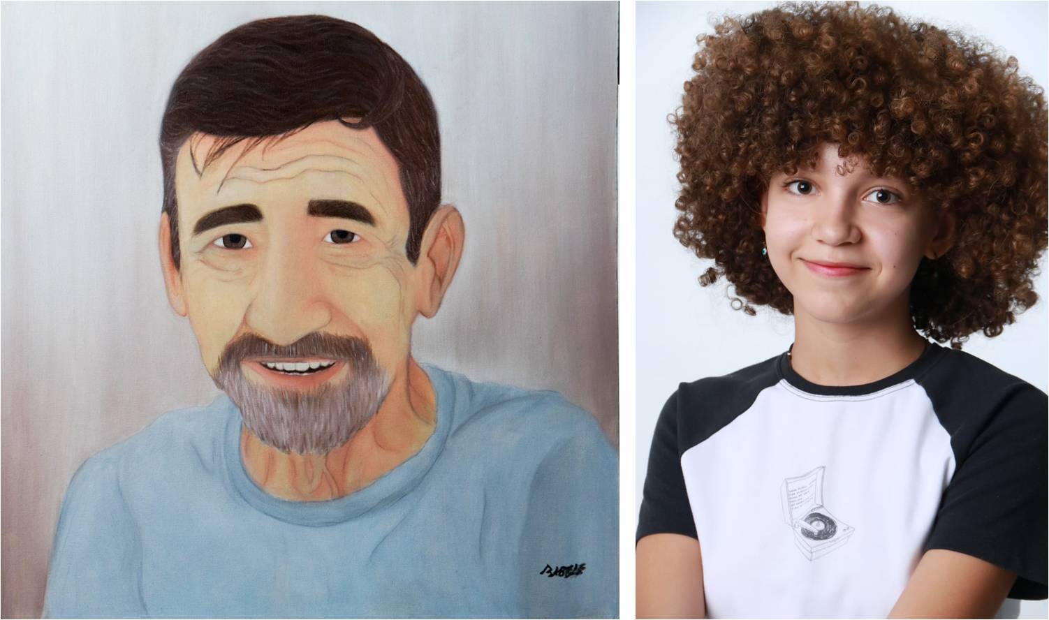 Artista vilhenense de apenas 11 anos tem quadro selecionado para exposição em galeria de Roma, na Itália