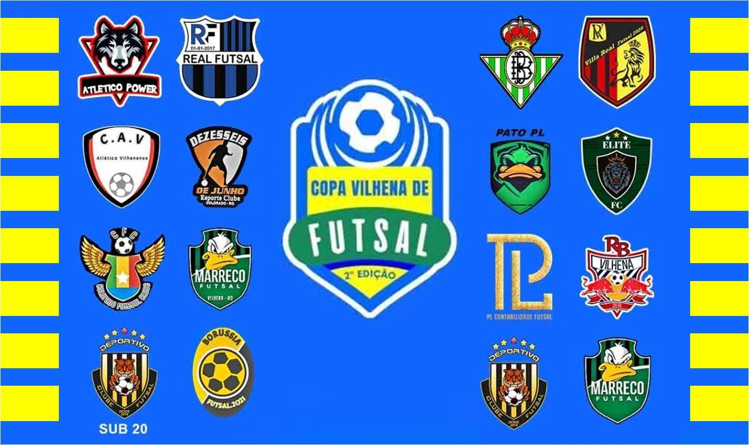 Organização da Copa Vilhena de Futsal realiza na segunda-feira, no Ginásio Jorge Teixeira de Oliveira, o Congresso Técnica do torneio