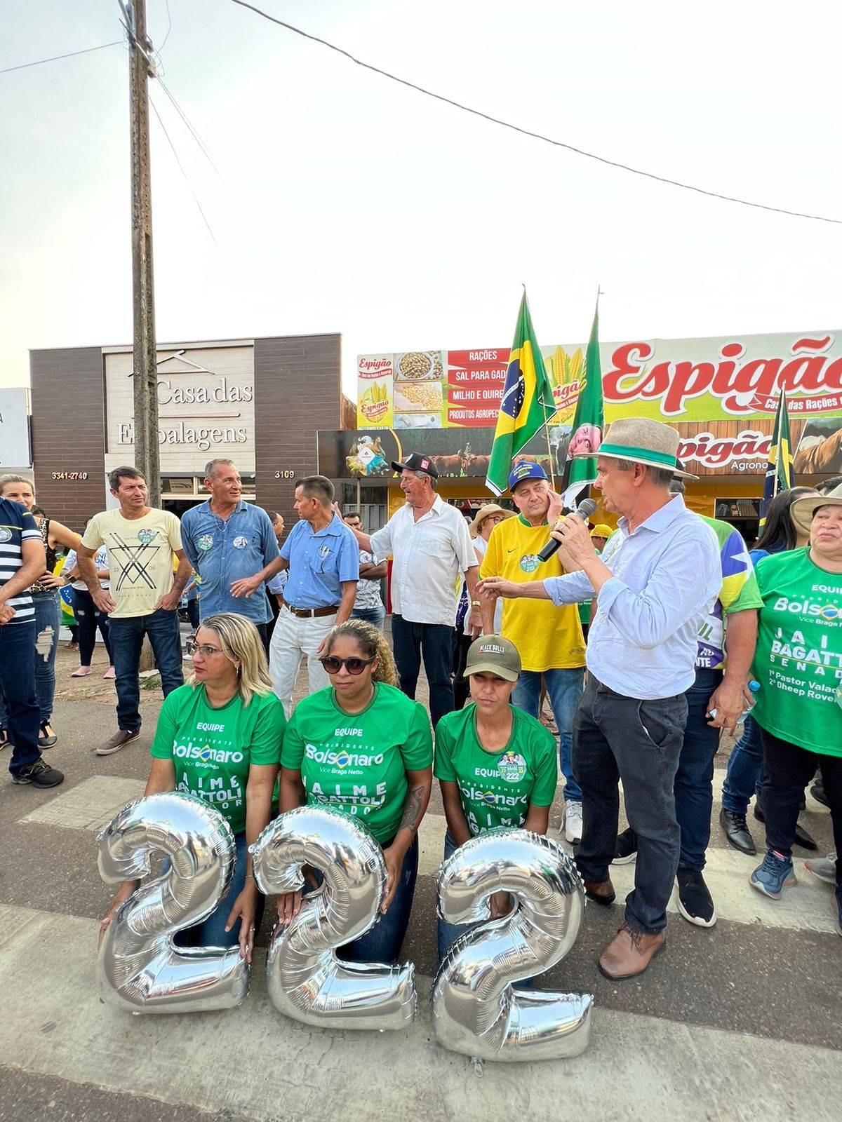 Candidato oficial de Bolsonaro a senador em Rondônia, Jaime Bagattoli concentra esforços na reta final da campanha