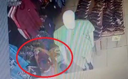 ASSISTA: vídeo mostra ladrão furtando e causando prejuízo de mais de R$ 1 mil em loja no centro de Vilhena