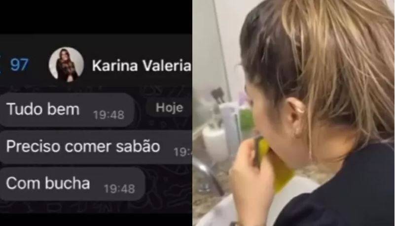 Médica grávida de Rondônia viraliza no Brasil após gravar vídeo matando desejo de comer esponja com sabão
