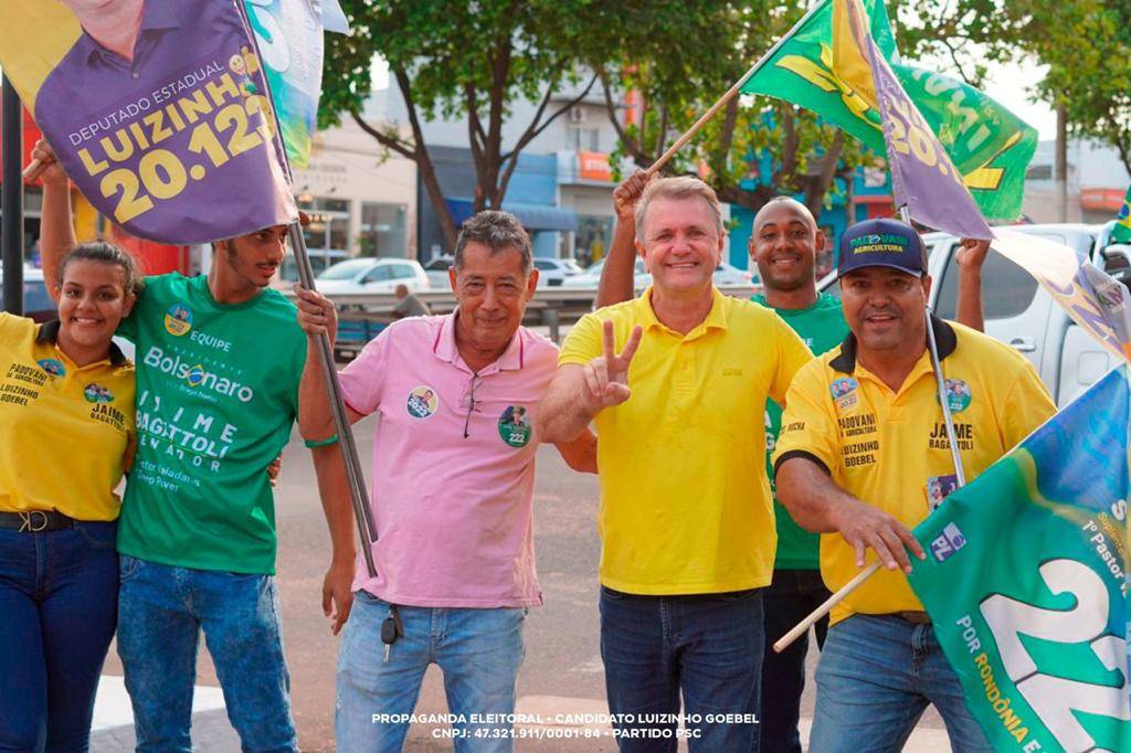 Disputando reeleição, deputado estadual Luizinho Goebel acelera com atos públicos na reta final da campanha