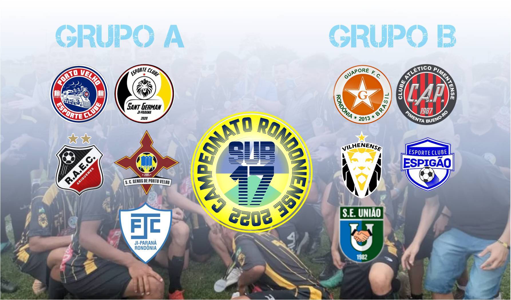 Vilhenense está no Grupo B do Rondoniense Sub-17 e estreia em casa contra o Pimentense no dia 15 de outubro