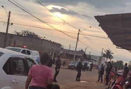 ASSISTA VÍDEO DO ATAQUE: homem sobrevive após ser atingido por tiros de pistola, em Vilhena