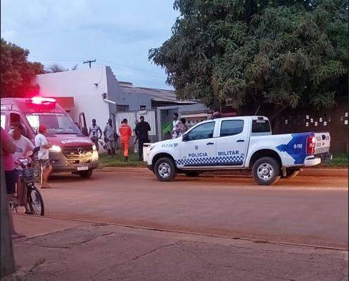 URGENTE: homem ainda não identificado fica em estado grave após ser baleado, em Vilhena; Polícia Militar está no local