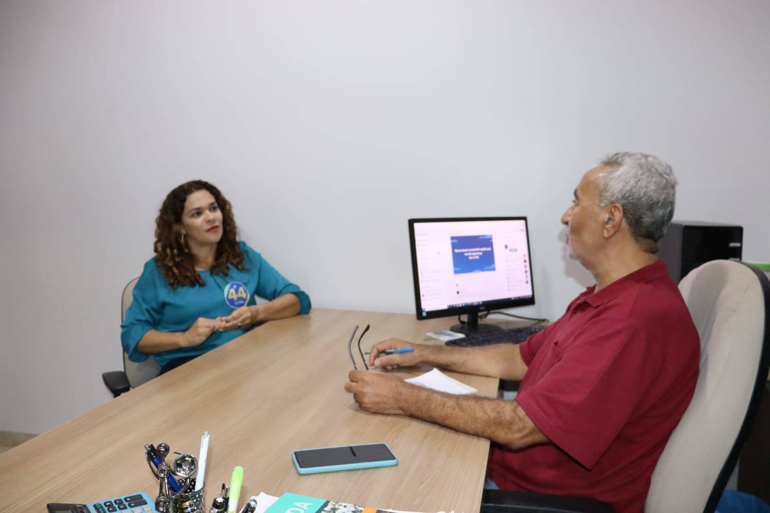 Em Vilhena, primeira-dama de Rondônia destaca obras e demonstra confiança na reeleição do marido-governador