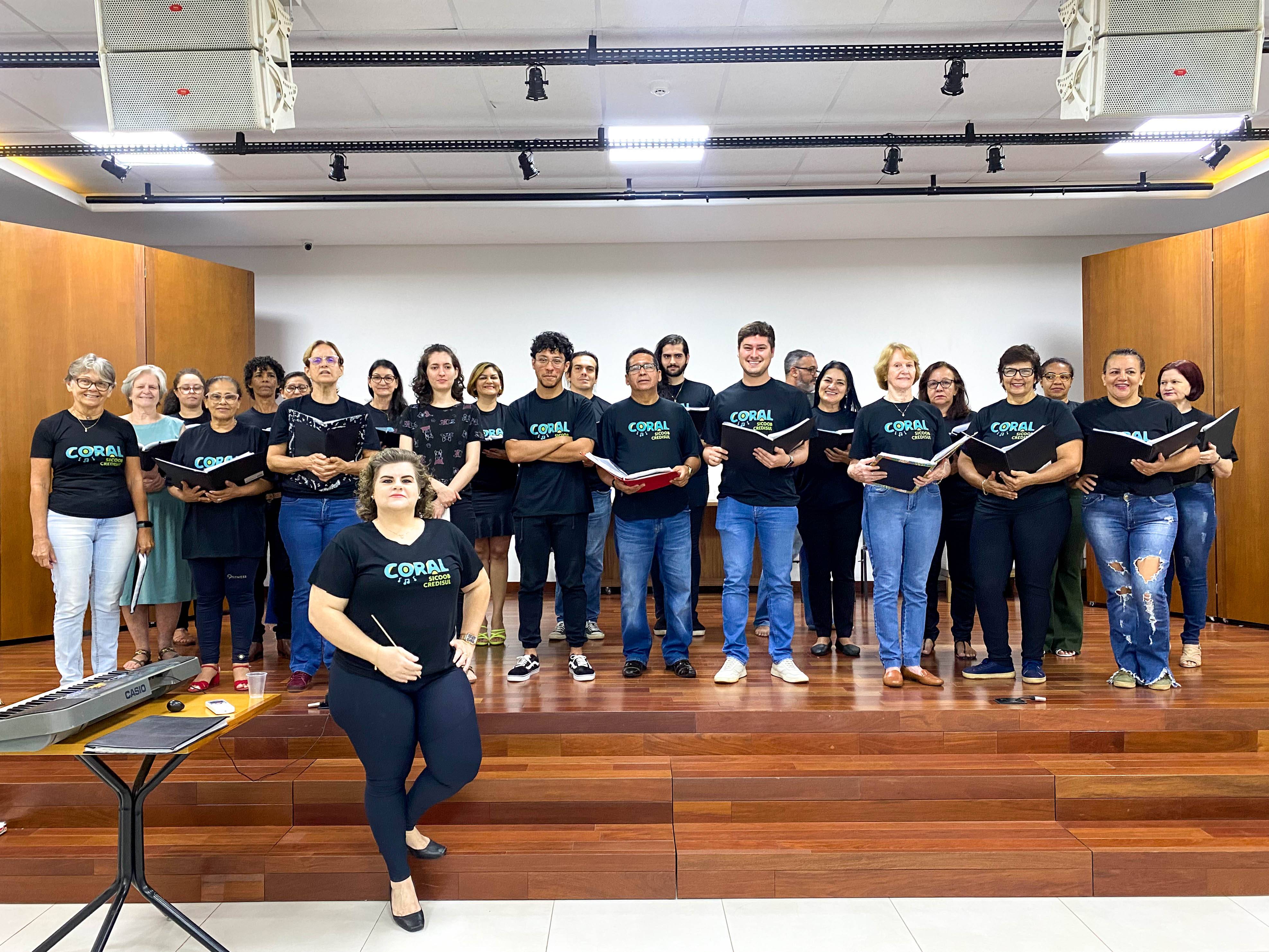 ARTE E CULTURA: Coral Sicoob Credisul faz apresentação “Nossa Gente, Nossa Terra” em Vilhena