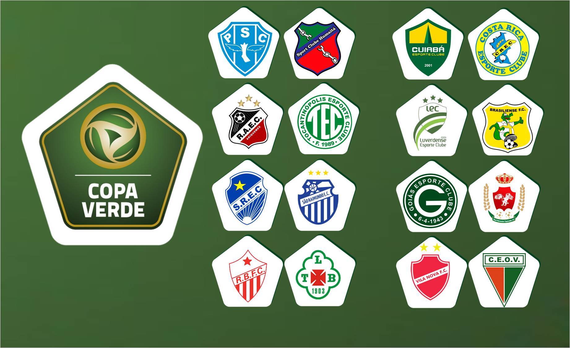 Segunda fase da Copa Verde 2022 começa nesta quinta-feira; Real Ariquemes estreia no sábado, no Gentil Valério