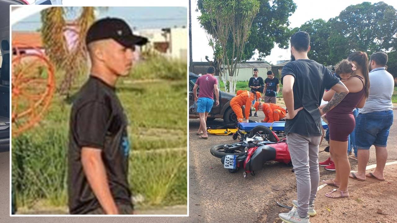 Adolescente de 17 anos morre após batida entre motocicleta e caminhonete em avenida de Vilhena