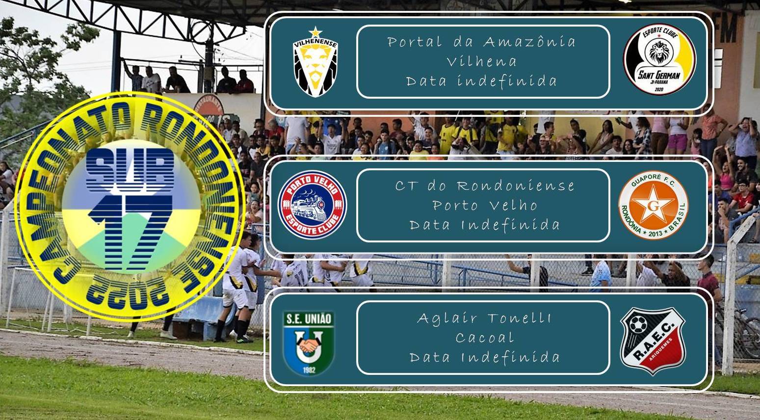 Partidas da segunda fase do Rondoniense Sub-17 são adiadas por causa dos bloqueios nas rodovias