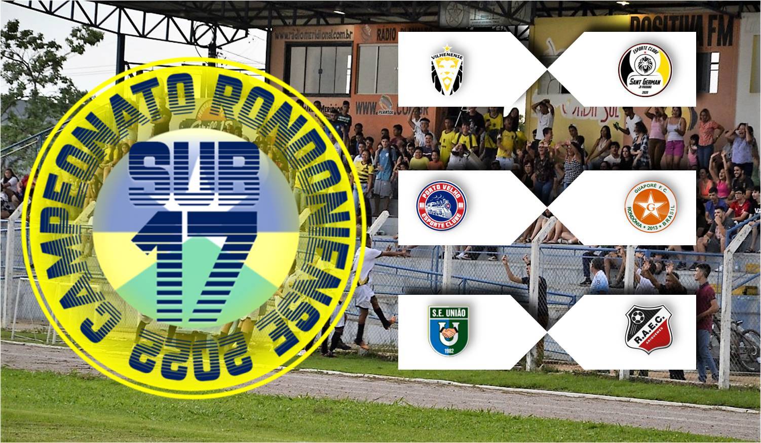 FFER divulga novas datas para jogos da 6ª rodada do Campeonato Rondoniense Sub-17