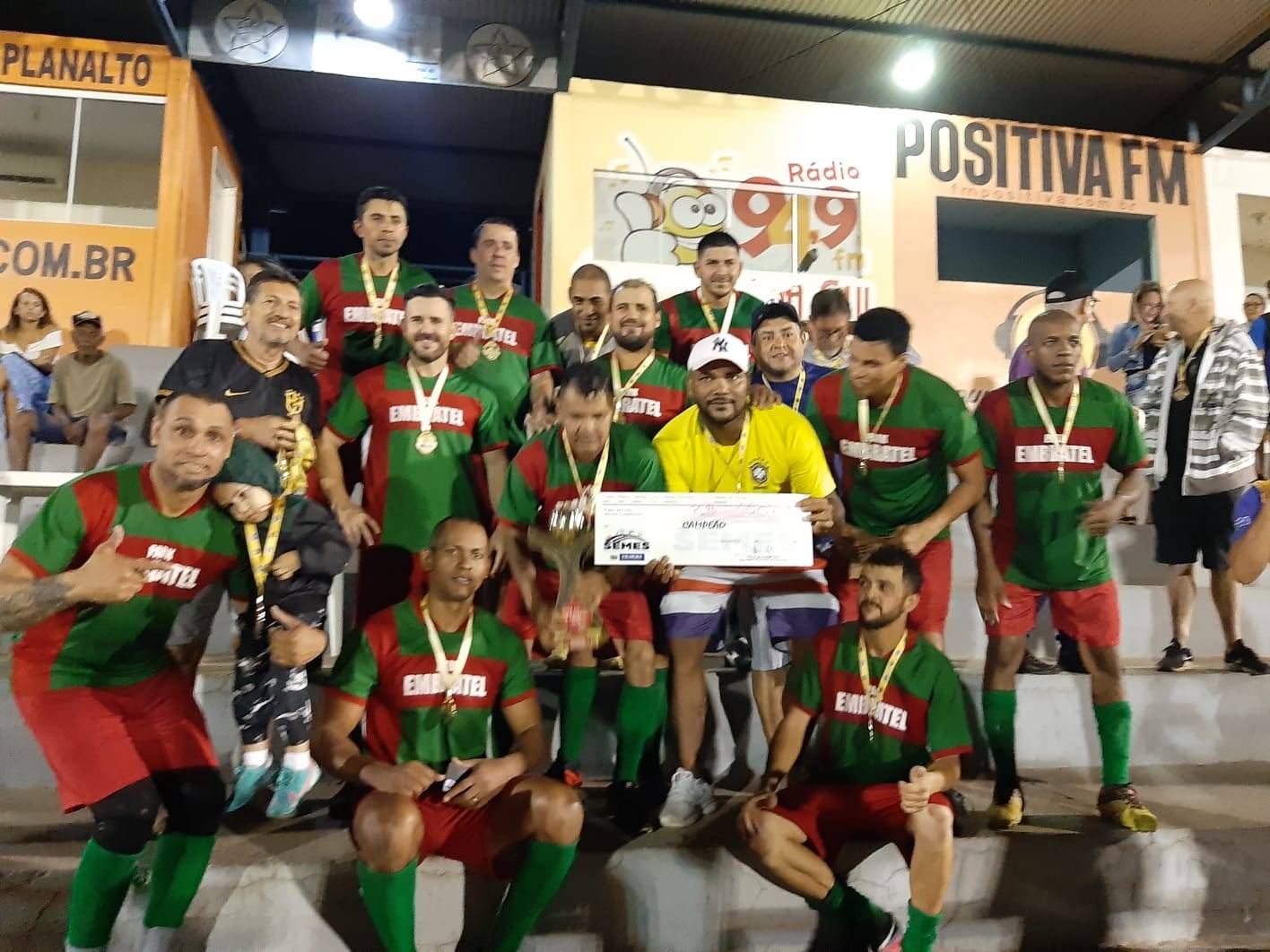 Em partida com duas viradas, Metalferro conquista a Copa Cidade de Futebol Veterano