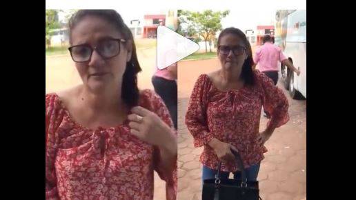 ASSISTA: viraliza vídeo que mostra revolta de moradora de MT após ficar “presa” em bloqueio e mãe morrer em RO sem conseguir vê-la