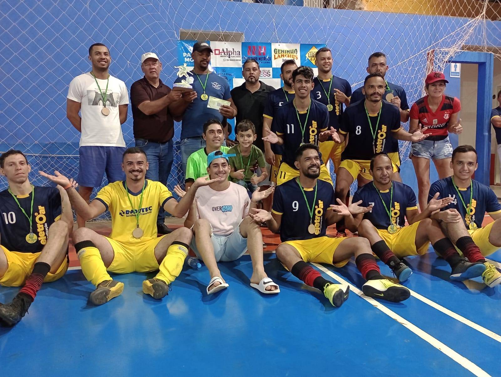 Com goleada sobre o 16 de Junho, Eletro Ar conquista o título da Copa Vilhena de Futsal 2022
