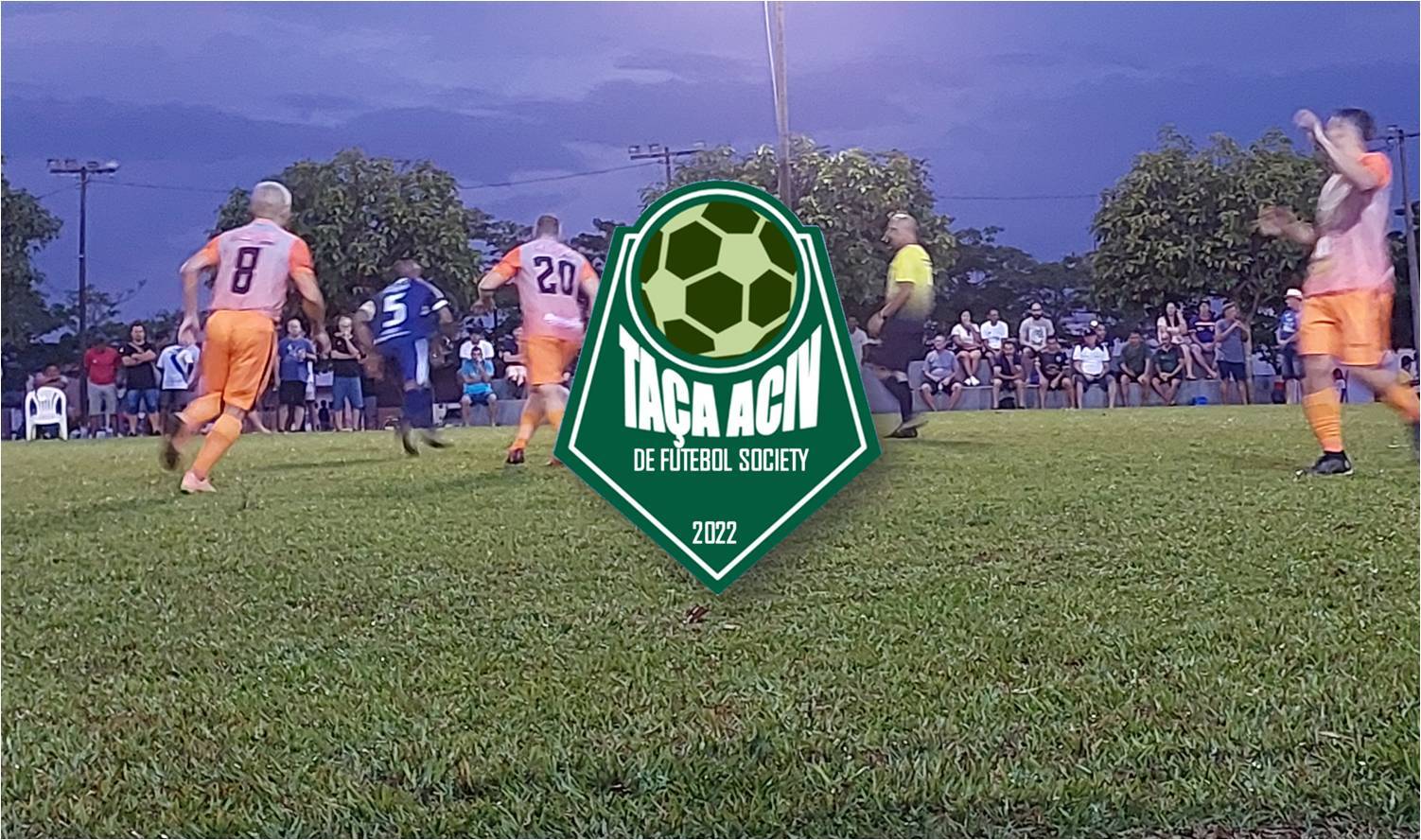 Semifinais da Taça Aciv Sicoob de Futebol serão disputadas neste sábado na Sede Social e Esportiva da Associação Comercial