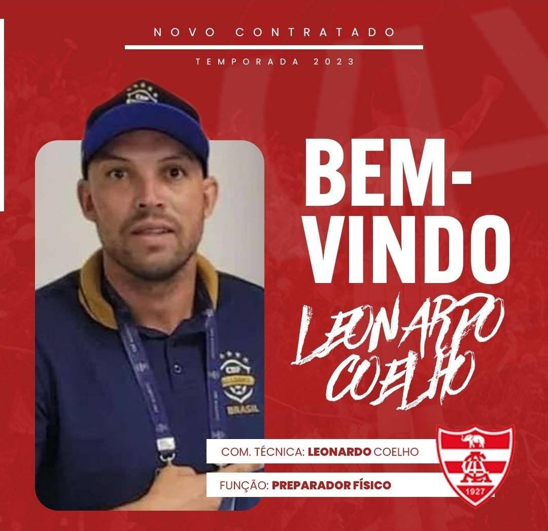 Bicampeão Rondoniense, preparador Físico Leonardo Coelho, ex-vilhenense, é anunciado pelo Linense para a temporada 2023