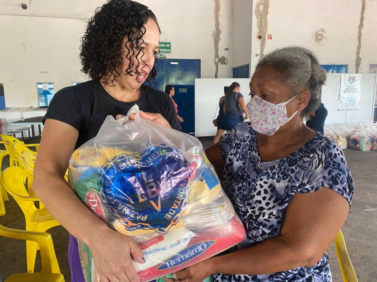LBV entrega cestas de alimentos para famílias carentes em Vilhena e outros municípios de Rondônia
