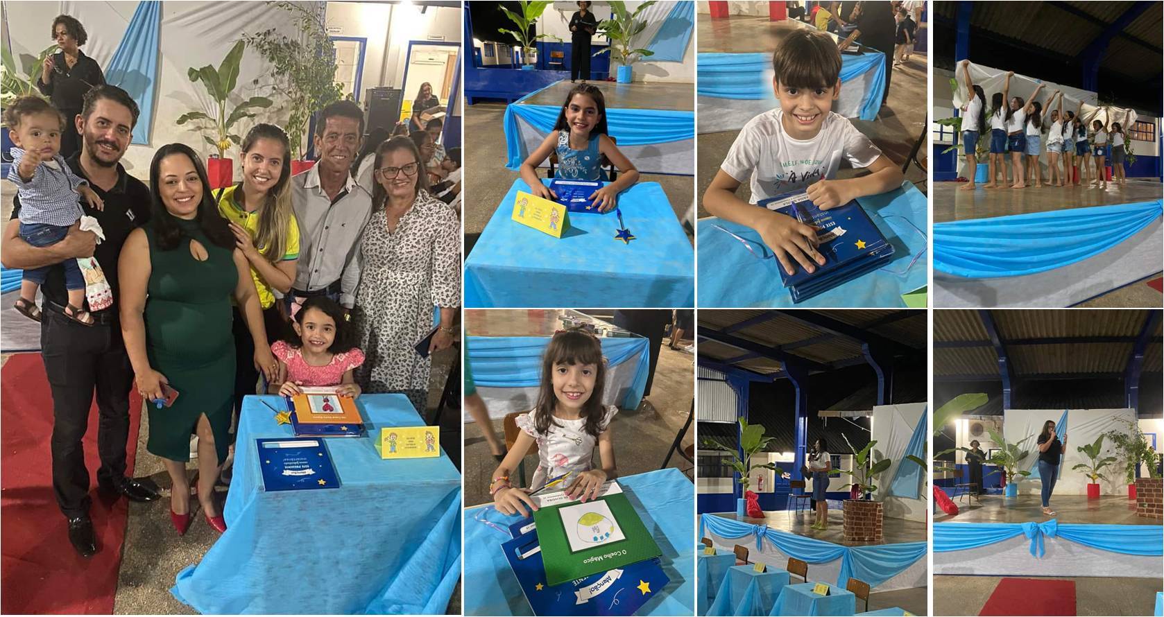 Escola realiza projeto de leitura e alunos têm “noite do autógrafo” em Colorado do Oeste