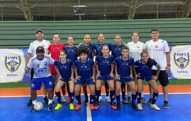Com atletas vilhenenses no elenco, equipe de Tangará da Serra fará semifinal da Copa MT de Futsal Feminino 2022