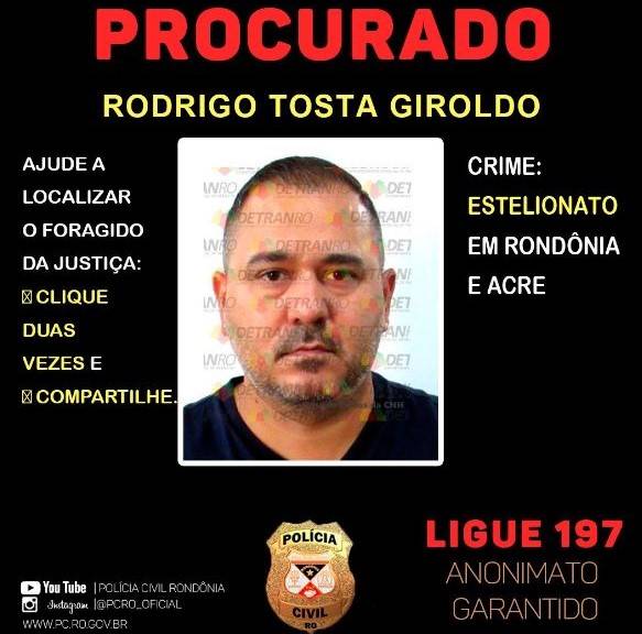 Empresário de Vilhena perdeu R$ 2 milhões com advogado que está sendo procurado, acusado de aplicar golpes em RO e AC