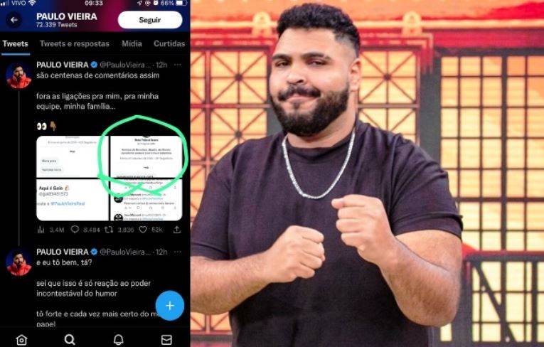 ASSISTA: jornalista de Vilhena grava vídeo após ter perfis nas redes sociais hackeados e usados para atacar humorista da Rede Globo