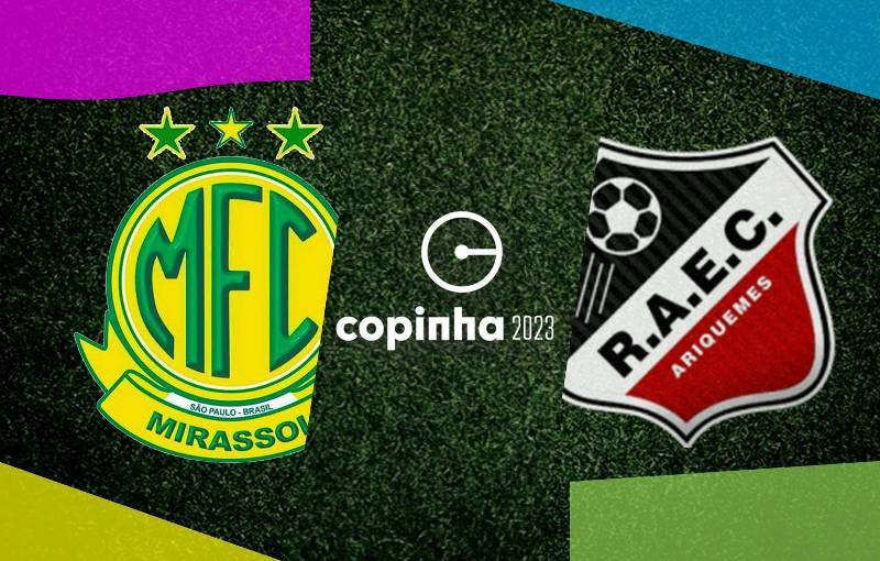 Real Ariquemes terá o Mirassol-SP como adversário na segunda fase da Copa São Paulo 2023