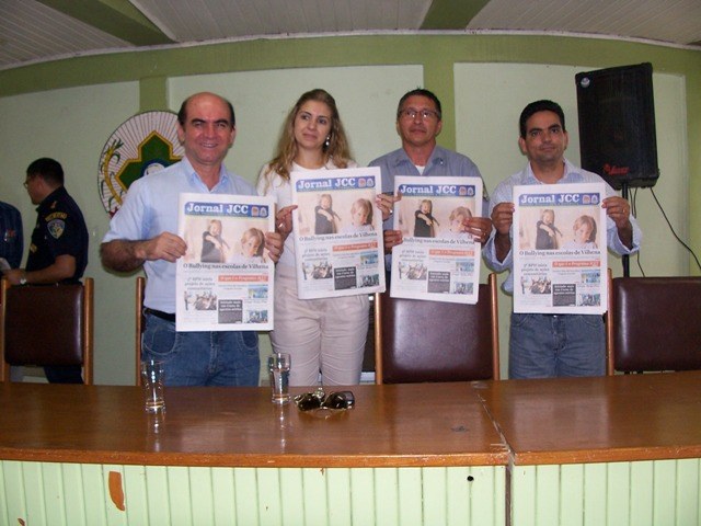 Programa que previne drogas entre jovens lança jornal em Vilhena