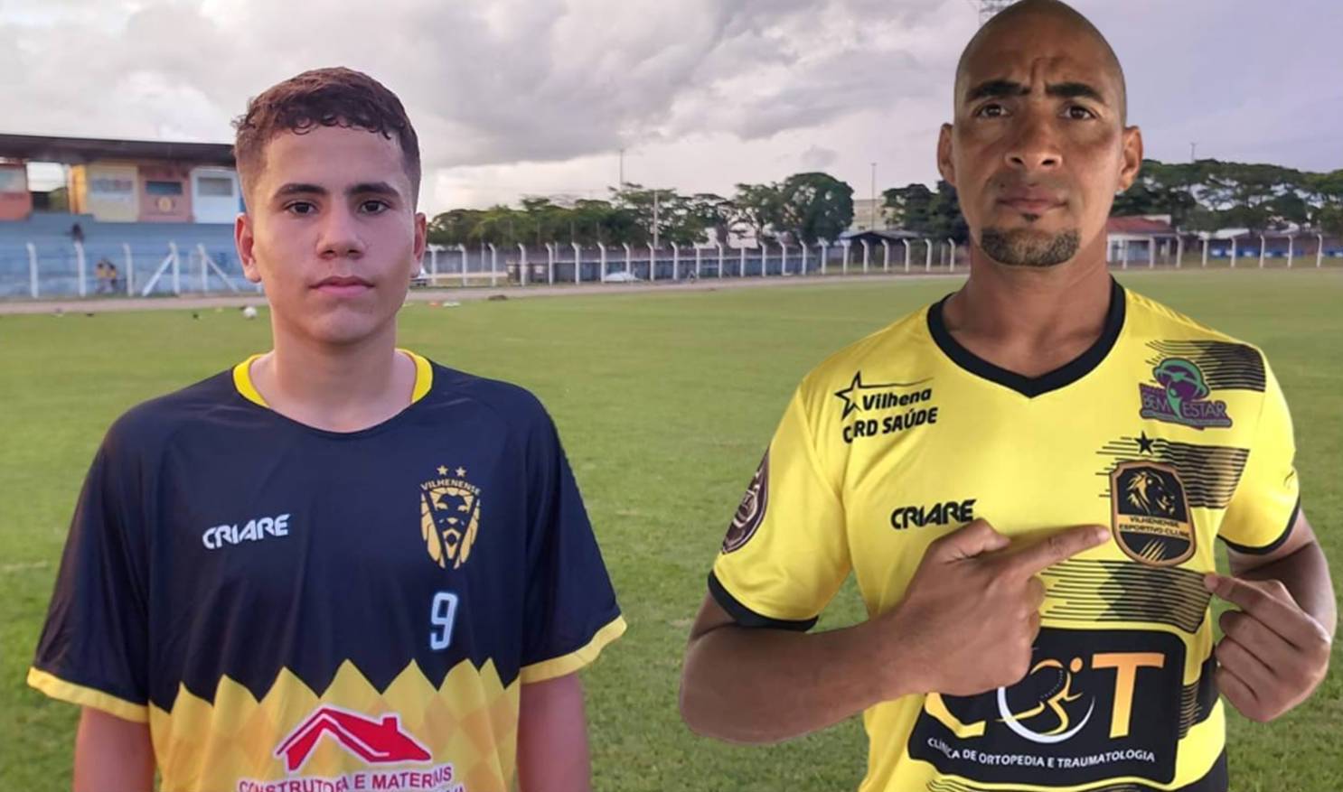 Com elenco jovem, Vilhenense tem nos extremos o goleiro Gil com 40 anos e o meia Luan, de apenas 16 anos